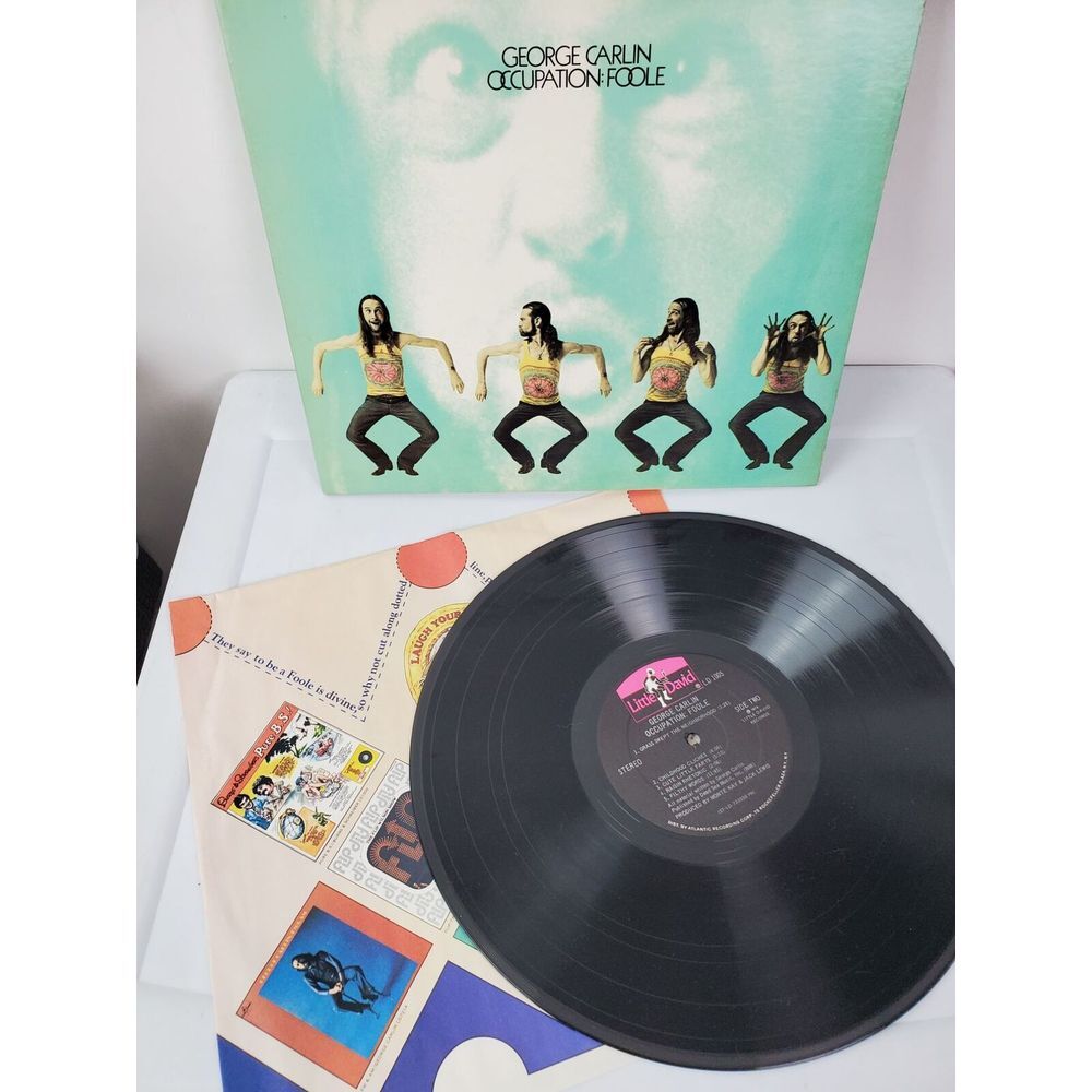 Vintage George Carlin‎ Occupation Foole Comedy LP Album Vinyl Record